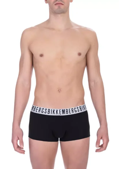 Bikkembergs - Black Cotton Men's Trunk