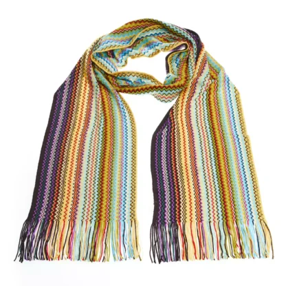 Missoni - Multicolor Wool Women Scarf