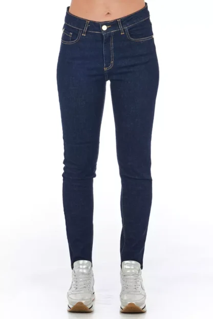 Frankie Morello - Blue Denim Women Jeans