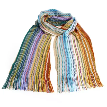 Missoni - Multicolor Wool Women Scarf