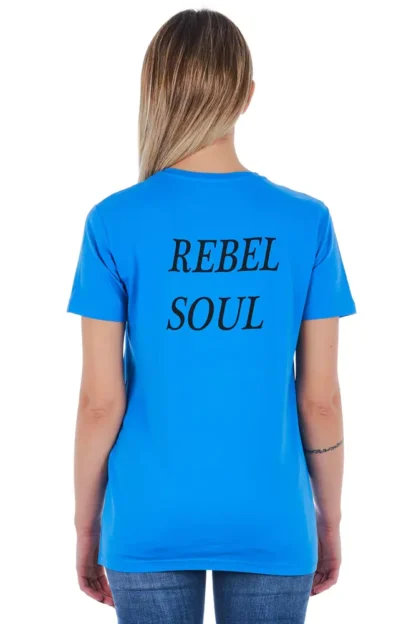 Frankie Morello - Light Blue Cotton Women T-Shirt