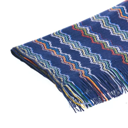 Missoni - Multicolor Wool Men Scarf