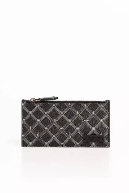 Trussardi - Black PVC Men Wallet