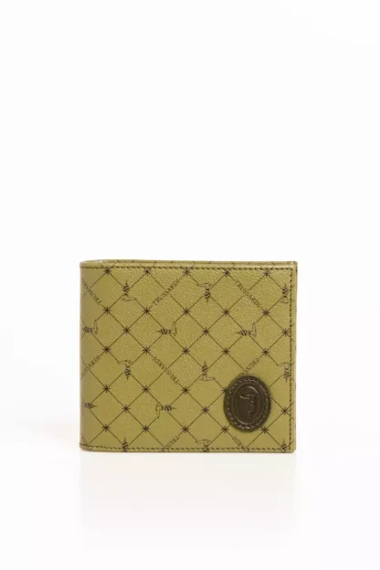 Trussardi - Green Leather Men Wallet