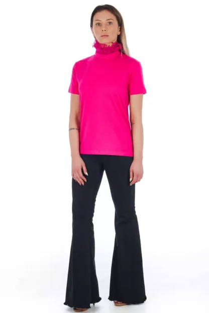 Frankie Morello - Pink Cotton Women T-Shirt