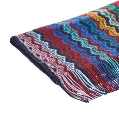 Missoni - Multicolor Wool Men Scarf