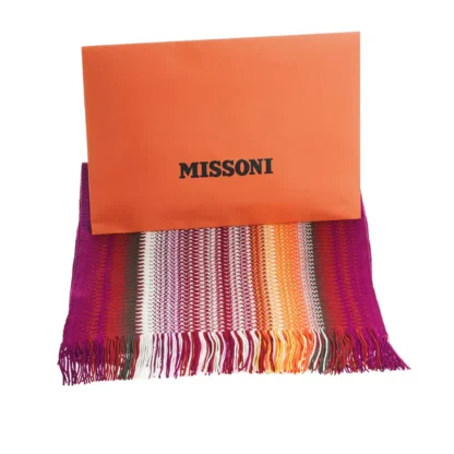 Missoni - Multicolor Wool Men Scarf