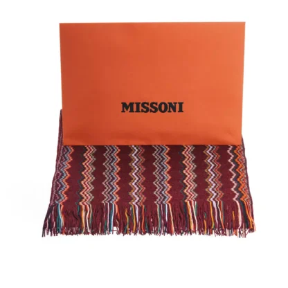 Missoni - Multicolor Wool Men Scarf