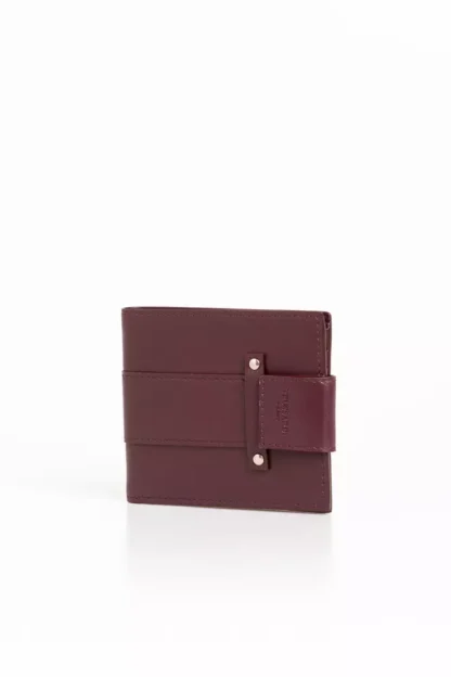 Trussardi - Elegant Soft Calfskin Wallet with Secure Strap