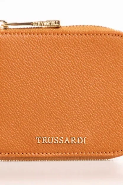 Trussardi - Beige Leather Women Wallet