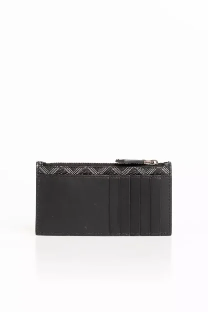 Trussardi - Black PVC Men Wallet