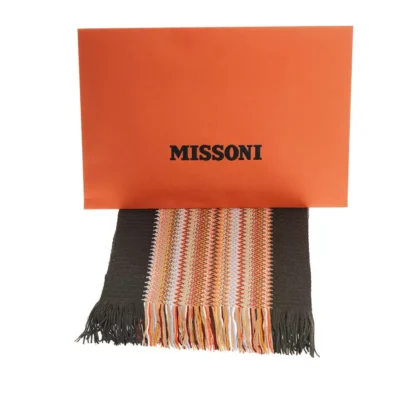 Missoni - Multicolor Wool Men Scarf