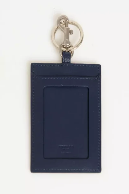 Trussardi - Blue Leather Men Keychain