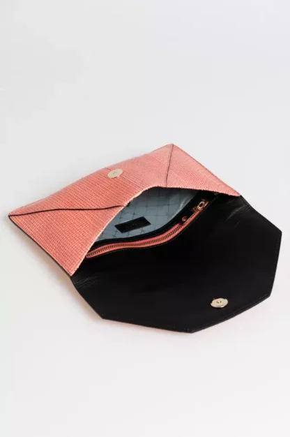 Trussardi - Pink Leather Women Clutch