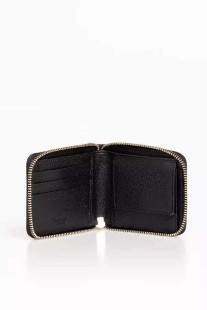 Trussardi - Black Leather Women Wallet