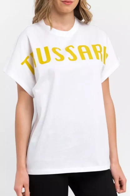 Trussardi - White Cotton Women T-Shirt