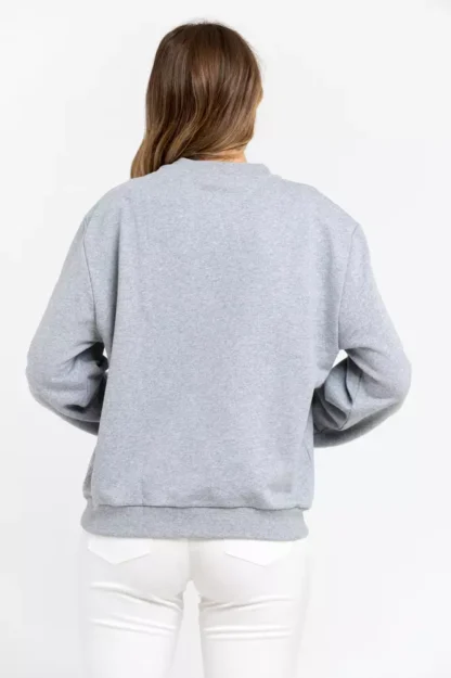 Trussardi - Gray Cotton Women Sweater