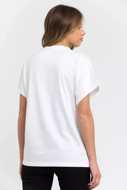 Trussardi - White Cotton Women T-Shirt