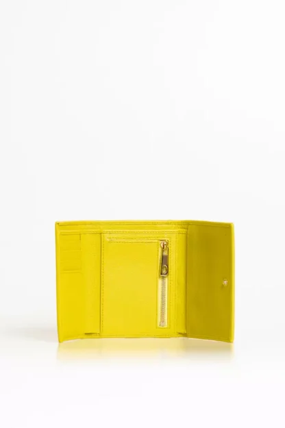 Trussardi - Yellow Leather Women Wallet