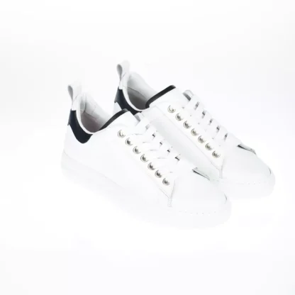 Pantofola D'Oro - Chic Monocolor Leather Sneakers For Men