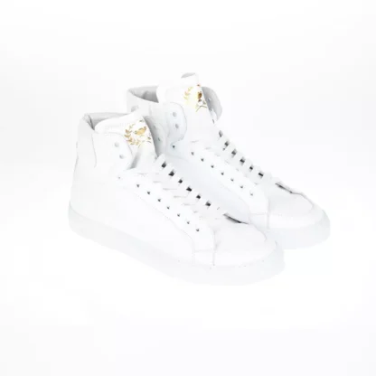 Pantofola D'Oro - Monochrome Leather Lace-Up Sneakers