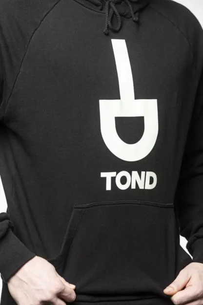 Tond - Black Cotton Men Sweater