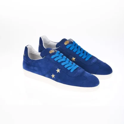 Pantofola D'Oro - Sleek Monocolor Lace-up Leather Sneakers