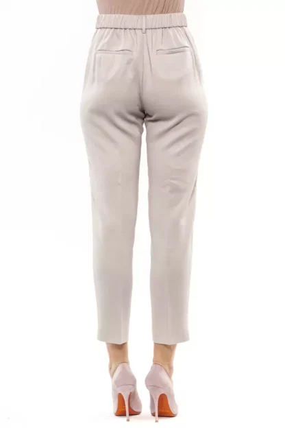 Peserico - Beige Viscose Women Pant