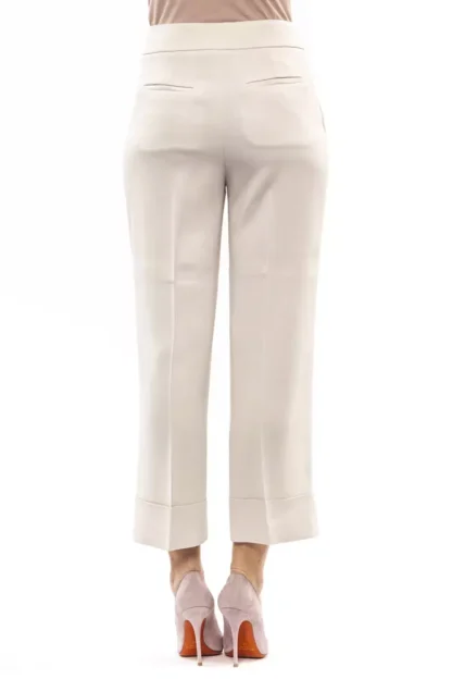 Peserico - Beige Viscose Women Palazzo Pant