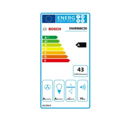 Συμβατικός Απορροφητήρας BOSCH DWB96BC50 590 m³/h 70 dB 215W