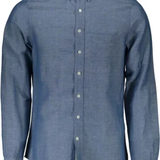 Harmont & Blaine Light Blue Cotton Men Shirt