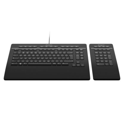 Πληκτρολόγιο 3Dconnexion Keyboard Pro with Numpad Μαύρο Ισπανικό Qwerty