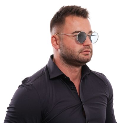 Hally & Son - Silver Men Sunglasses