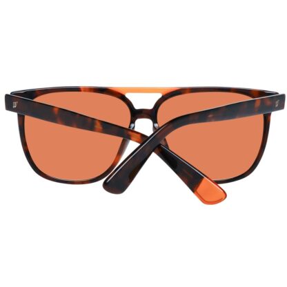 Web - Brown Unisex Sunglasses