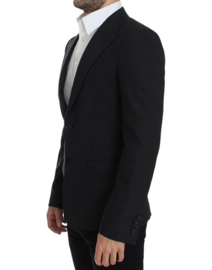 Dolce & Gabbana - Sleek Gray Wool Slim Fit Blazer