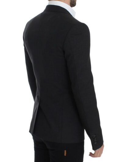 Dolce & Gabbana - Sleek Gray Wool Slim Fit Blazer