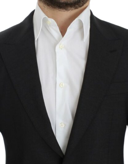 Dolce & Gabbana - Sleek Gray Wool Slim Fit Blazer