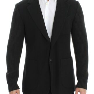 Dolce & Gabbana - Elegant Black Silk-Blend 3 Piece Suit