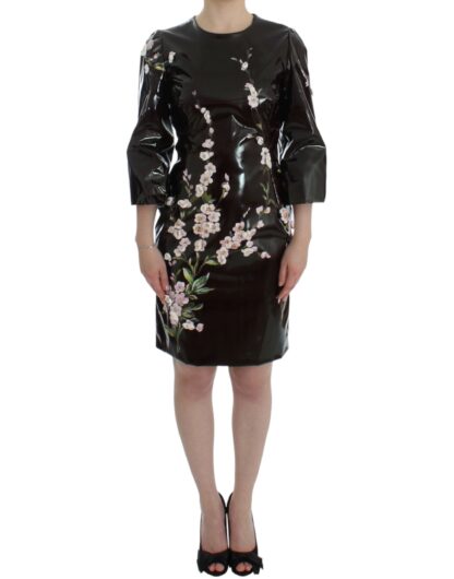 Dolce & Gabbana - Elegant Floral Sheath Cocktail Dress