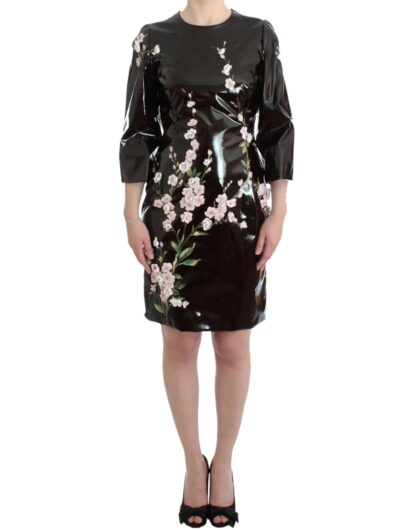 Dolce & Gabbana - Elegant Floral Embellished Shift Dress