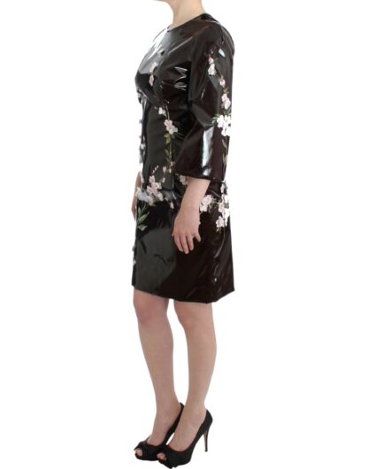 Dolce & Gabbana - Elegant Floral Embellished Shift Dress