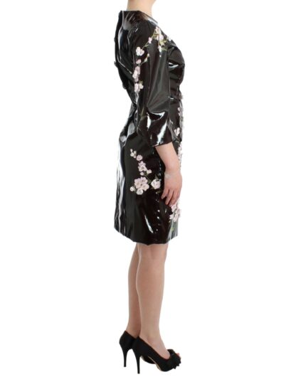 Dolce & Gabbana - Elegant Floral Embellished Shift Dress