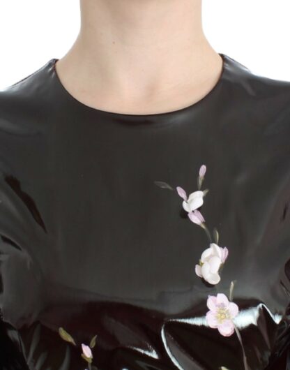 Dolce & Gabbana - Elegant Floral Embellished Shift Dress