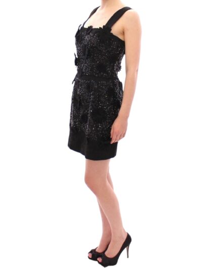 Dolce & Gabbana - Elegant Sequined Mini Shift Dress