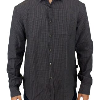 Costume National - Sleek Slim Fit Charcoal Casual Shirt