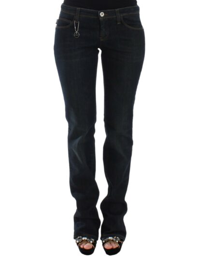 Costume National - Chic Blue Slim Fit Denim Delight