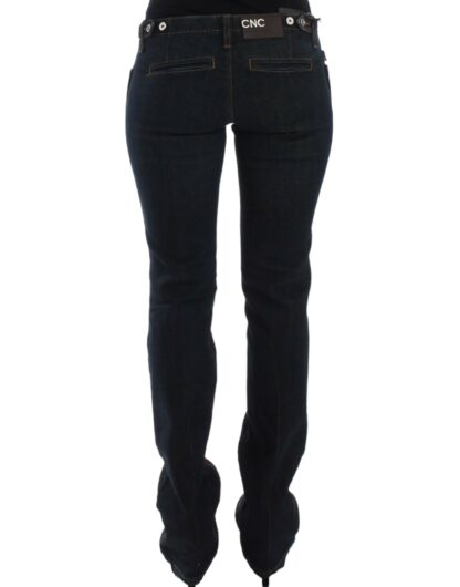 Costume National - Chic Blue Slim Fit Denim Delight