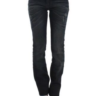 Costume National - Chic Gray Straight Leg Denim Delight