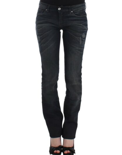 Costume National - Chic Superskinny Blue Denim Jeans