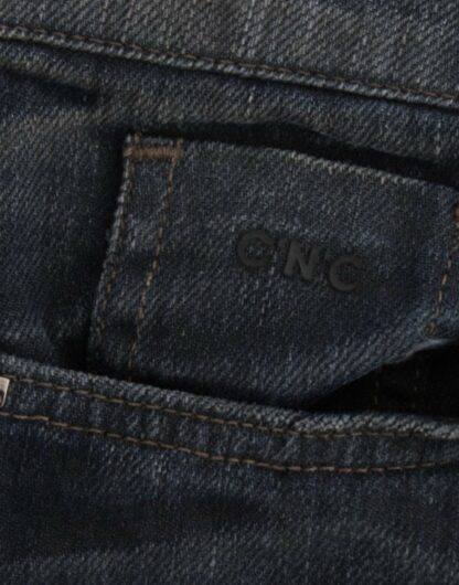 Costume National - Chic Superskinny Blue Denim Jeans